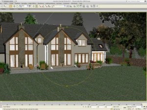 country house 01 3D Model