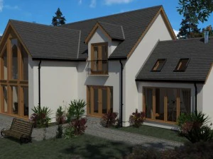 country house 02 3D Model