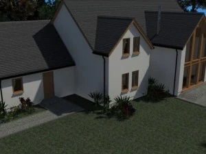 country house 02 3D Model
