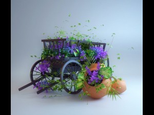 cart 3D Модель