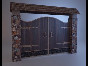 gate 3D Модель