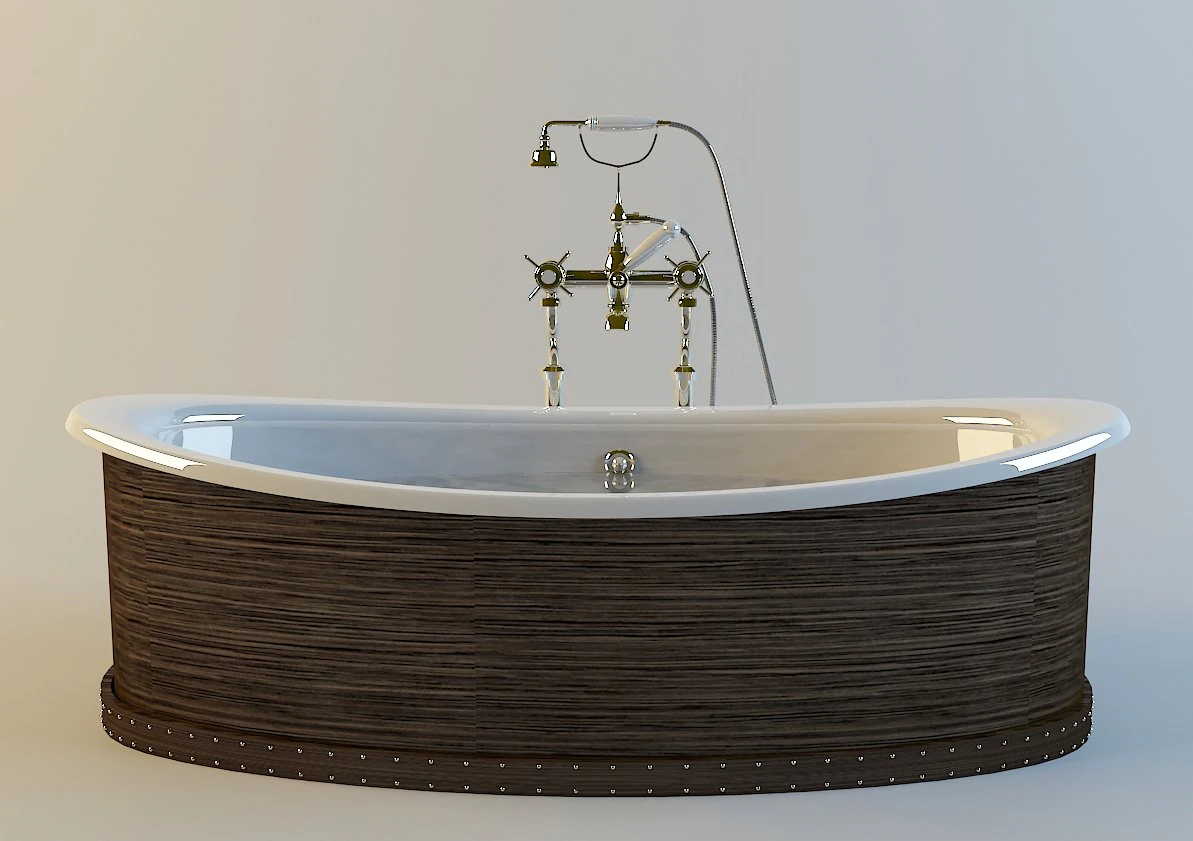 bath 3D Model .c4d .max .obj .3ds .fbx .stl .blend 