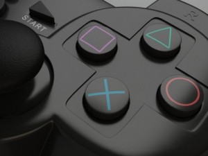 ps2 wireless controllers 3D Model