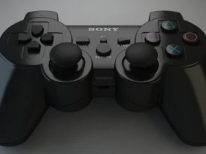 ps2 wireless controllers 3D Model