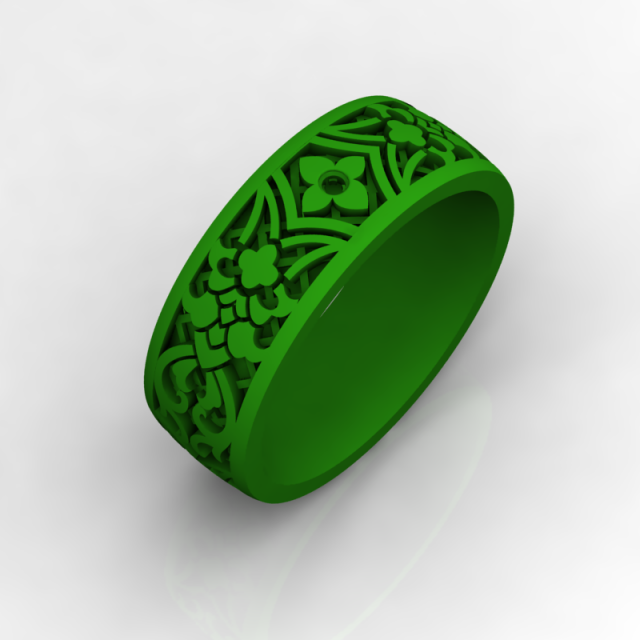 Download ring with enamel 3D Model