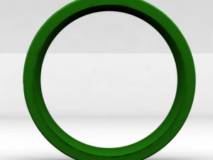 bague avec &eacute;mail Modèles 3D en vedette