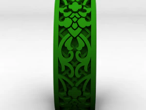 bague avec &eacute;mail Modèles 3D en vedette