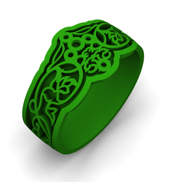 Download ring with enamel 3D Model