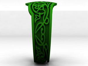 ring with enamel 3D-printmodel