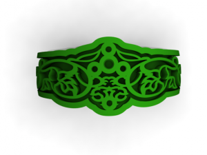 ring with enamel 3D-printmodel