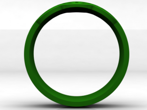 ring with enamel 3D-printmodel