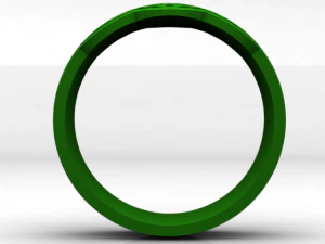 bague avec &eacute;mail Modèles 3D en vedette