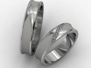 wedding rings 3D 프린트 모델