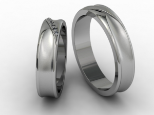wedding rings 3D 프린트 모델