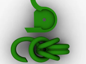 mousqueton de verrouillage Modèles 3D en vedette