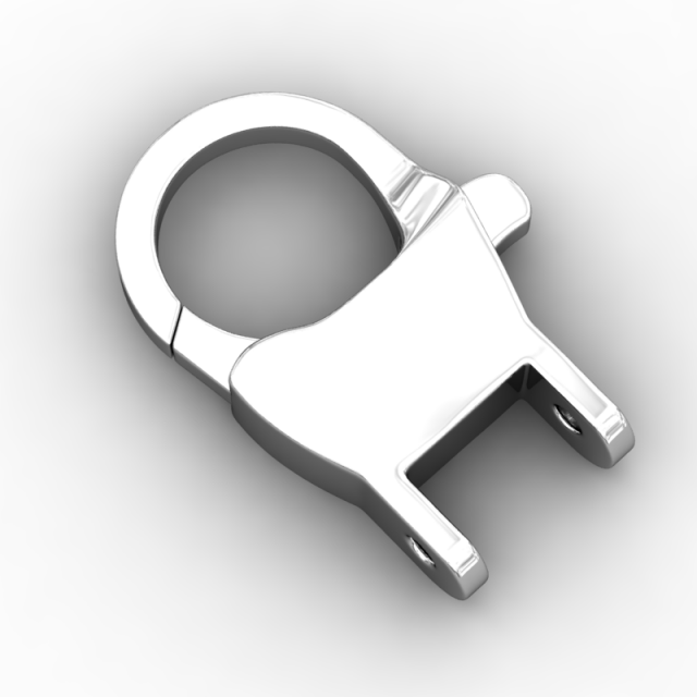 lock  carabin Modelo de Impressão 3D .c4d .max .obj .3ds .fbx .stl .blend 