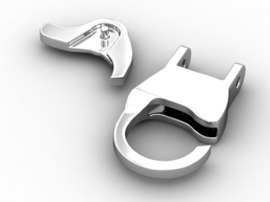 lock  carabin Modelo de Impressão 3D