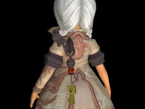 fantasy girl andi 3D Model