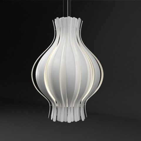onion lamps Model 3D .c4d .max .obj .3ds .fbx .stl .blend 