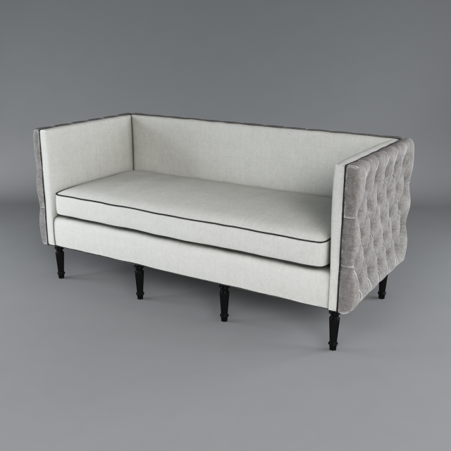 maxine sofa 3D Model .c4d .max .obj .3ds .fbx .stl .blend