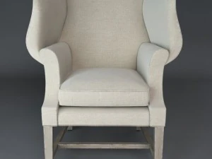 1920s georgian chair 3D Model