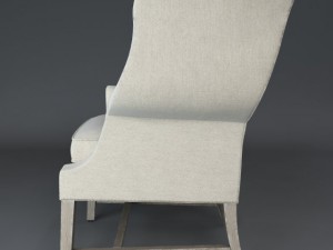 1920s georgian chair 3D Model