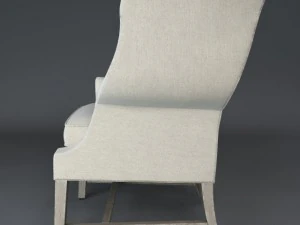 1920s georgian chair 3D Model