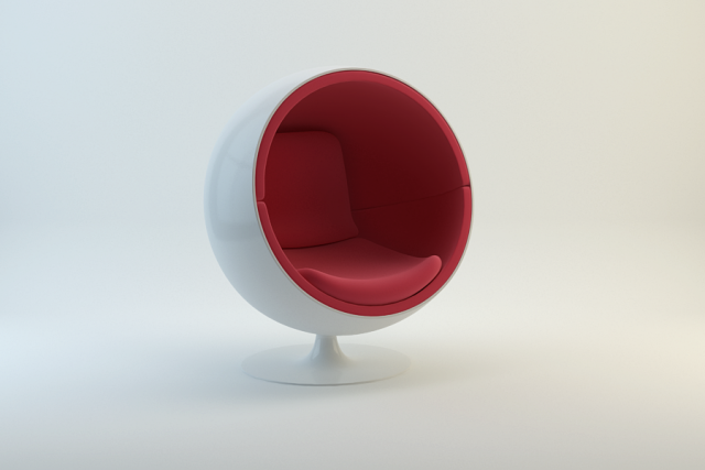 ball chair 3D Model .c4d .max .obj .3ds .fbx .stl .blend 