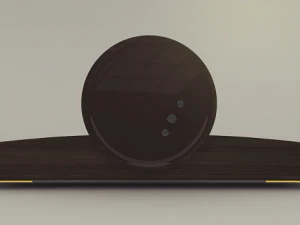 wooden clock 3D Model