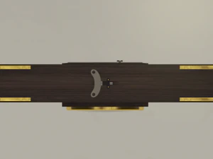 wooden clock 3D Model