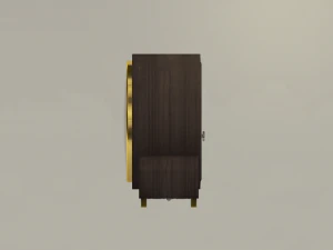 wooden clock 3D Model