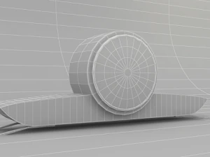 wooden clock 3D Model