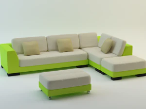 divano moderno Modello 3D