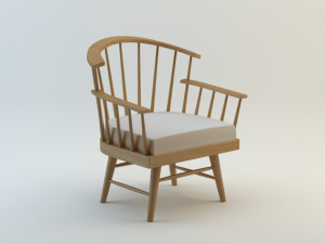 willis chair Modelo 3D