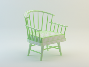 willis chair Model 3D