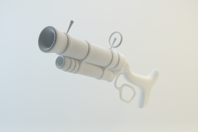 dota 2 snipers rifle 3Dモデル .c4d .max .obj .3ds .fbx .stl .blend 