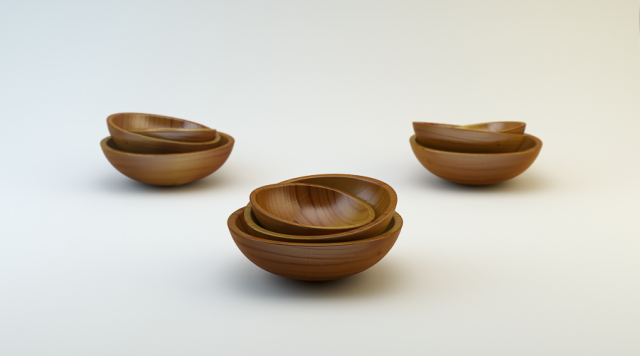 wooden cup 3D Модель .c4d .max .obj .3ds .fbx .stl .blend 