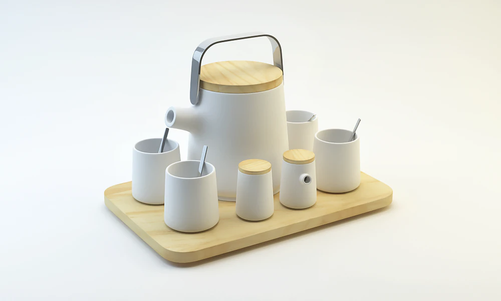 modern kitchen accessories set1 3D Model .c4d .max .obj .3ds .fbx .stl .blend 