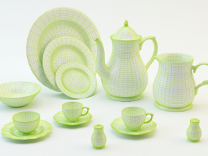 kitchen accessories set2 3D Model