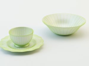 kitchen accessories set2 3D Model