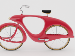 retro bicycle Modelo 3D