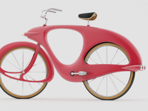 retro bicycle 3D Модель