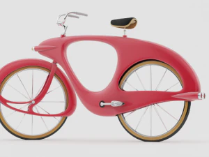 retro bicycle 3D Model