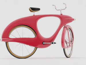 retro bicycle 3D Model