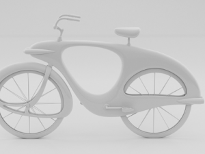 retro bicycle 3D Модель
