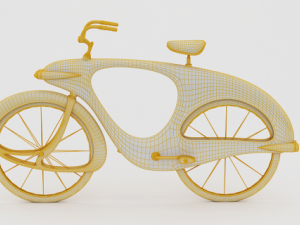retro bicycle 3D Модель