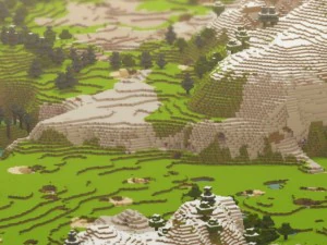 minecraft landscape 3 3D Model