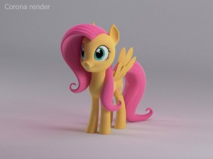 my little pony fluttershy Modelo 3D