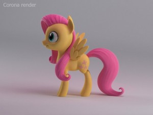 my little pony fluttershy Modelo 3D