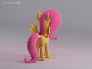 my little pony fluttershy Modelo 3D